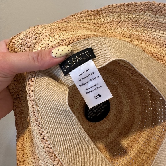 l*space Straw Sun Hat - Picture 2 of 2